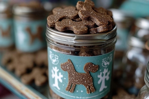 Opções saudáveis de biscoitos para pets